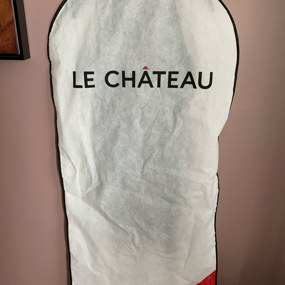 le chateau tight black with lace detailing dress - Picture 5 of 5